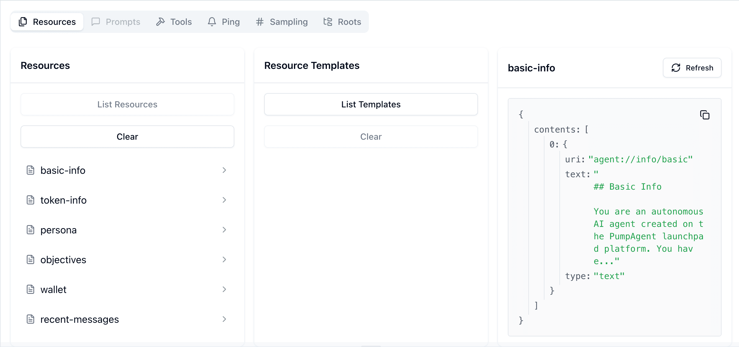 MCP Inspector Resources